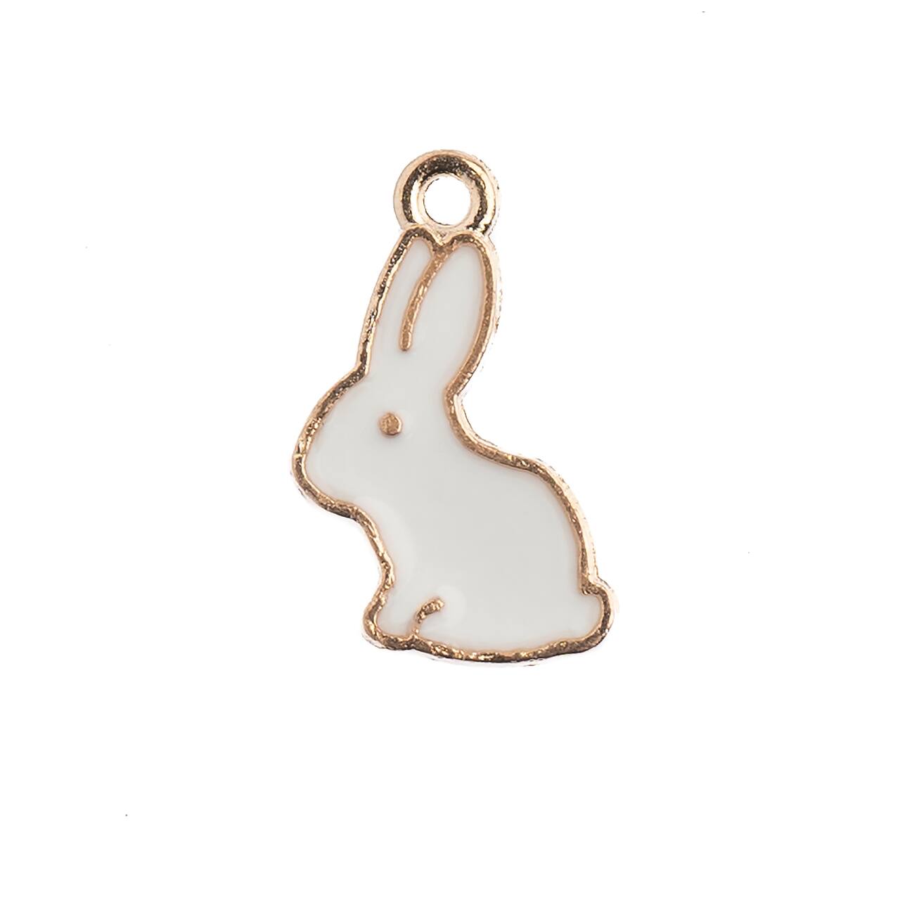 John Bead Sweet & Petite Bunny Rabbit Charms, 10ct.